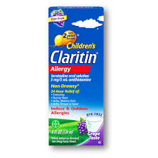 claritine children syrup 24 hour 1 mg