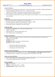 B Pharmacy Resume Format For Freshers   Free Resume Example And                  
