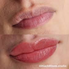 lip blush tattoo black bloom studio