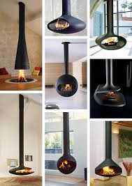 suspended fireplace hot new trend