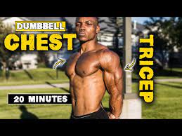 dumbbell chest triceps workout