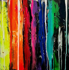 Color Rain Peinture Par Antoni Dragan