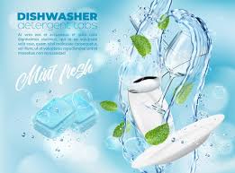 Vector Dishwasher Detergent Tablets