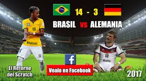 Fecha y hora del partido de brasil vs alemania en vivo online gratis en directo semifinales mundial brasil 2014. Brasil 14 Vs Alemania 3 El Retorno Del Scratch Ver En Facebook Youtube