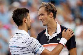 H2h results for djokovic medvedev: Daniil Medvedev Schlagt Novak Djokovic Und Steht Im Cincinnati Finale Tennisnet Com