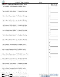 Algebra Worksheets Free Distance