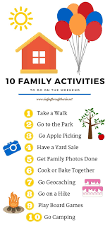 fun family activities to do on the weekend