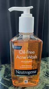 bn unopened neutrogena oil free acne