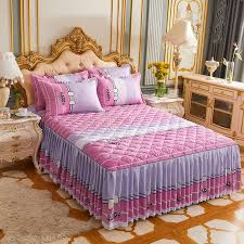 Bed Skirt Luxury King Size Bed Cover