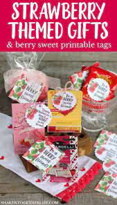 strawberry themed gifts berry sweet