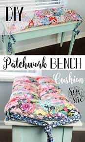 How To Sew A Patchwork Bench Cushion