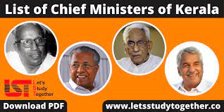 list of chief ministers of kerala 1956