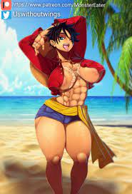 Female monkey D Luffy (SFW) by Uswithoutwings - Hentai Foundry