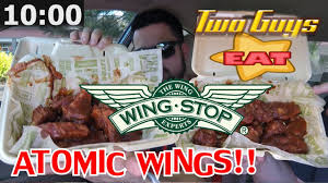 atomic wing challenge food review