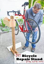 Frugal Diy Bicycle Repair Stand