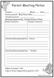 9 Parent Teacher Conference Forms Free Sample Example Formatnew