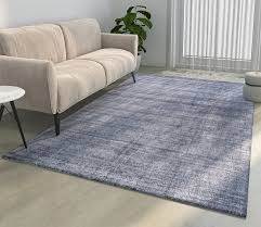 solid wool and viscose floor carpet