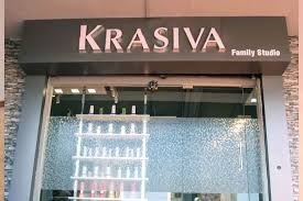 krasiva beautifying clients at