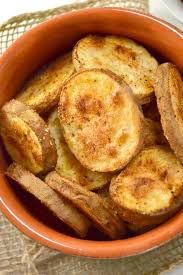 oven baked crispy potato rounds recipe