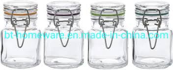 3 Oz 100ml Airtight Seal Mini Glass Jar