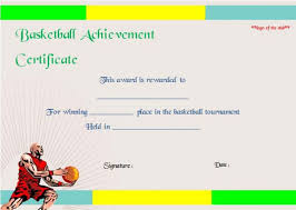 20 Basketball Camp Certificates That Will Make Your Team