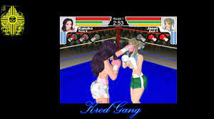 Topless boxing game