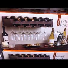 wall mount wine rack purchased costco