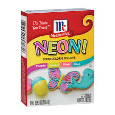 Mccormick Assorted Neon Food Colors Egg Dye Mccormick
