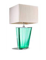Large Penta Green Table Lamp