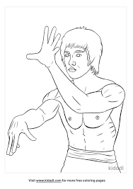 Bruce lee boy coloring pages picture. Bruce Lee Coloring Pages Free People Coloring Pages Kidadl
