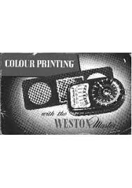 weston weston master v printed manual