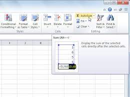 calculations in excel 2010