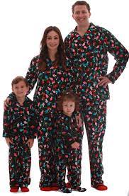 family pajamas flannel kids pajama set