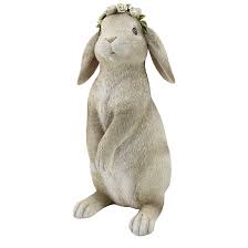 style selections garden rabbit statue