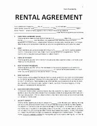 Equipment Rental Agreement Form Template Elegant Equipment Lease