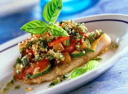 oven baked redfish fillet with