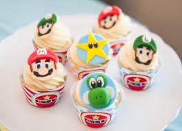 Power up with these cute mushrooms that are super easy and quick to make! Kara S Party Ideas Diy Super Mario Bros Birthday Party Kara S Party Ideas