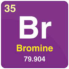 bromine br element data properties