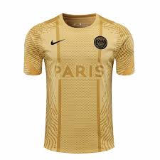 The raglan sleeves allow natural range of motion. 20 21 Psg Gold Pre Match Training Jersey Cheap Soccer Jerseys Shop Jerseygoal Co