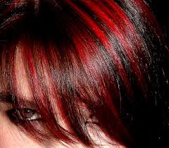Dark brown highlights on black hair work perfectly to give your hair just a slight touch of color. Black Hair With Dark Red Highlights Hairstyles Vip