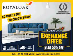 royaloak sofas exchange offer flat 50