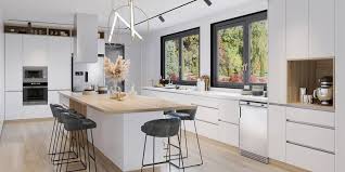 kitchen island with seating design