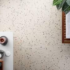 tilebar true terrazzo sonora beige 16x16 polished tile beige cream backsplash wall and floor