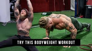 home bodyweight workout for mma