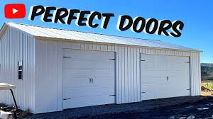 best garage doors for a metal building