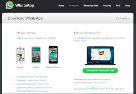whatsapp web for windows pc