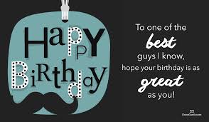 Happy Birthday Guys Images Free Happy Birthday To A Great Guy Ecard