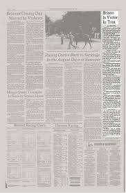 Brisco Is Victor In Trot The New York Times