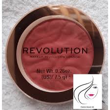 baked peach makeup revolution blusher