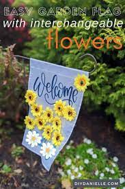 How To Make A Garden Flag With The